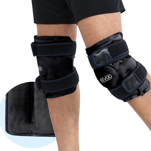 REVIX Reusable Gel Ice Packs for Knee (2-Pack)